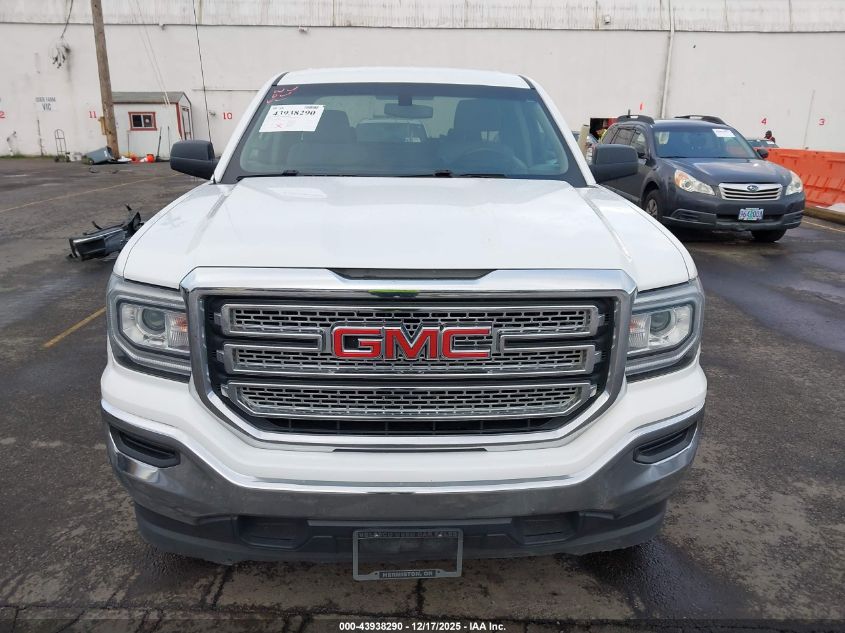 2018 GMC Sierra 1500 VIN: 1GTR1LEH0JZ297059 Lot: 43938290