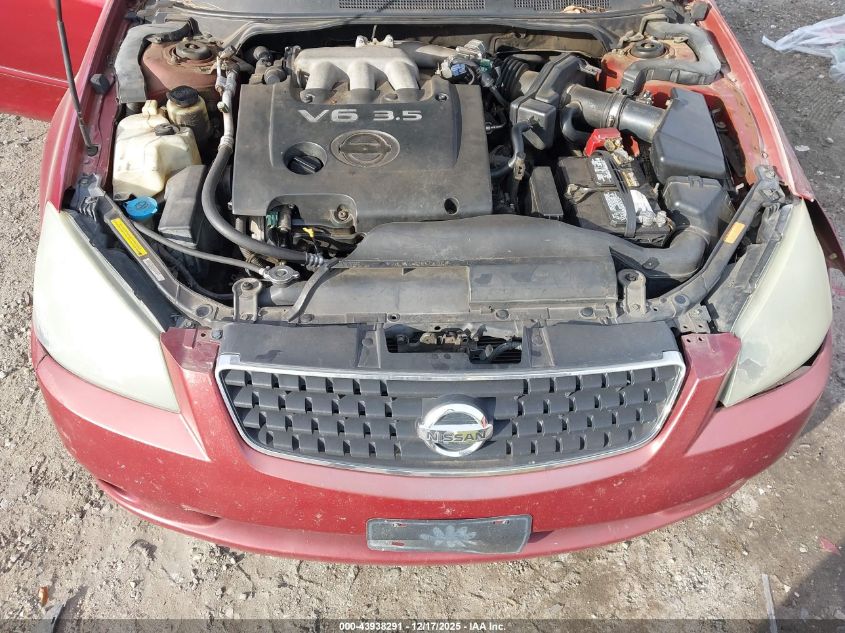 2006 Nissan Altima 3.5 Sl VIN: 1N4BL11E96C129383 Lot: 43938291