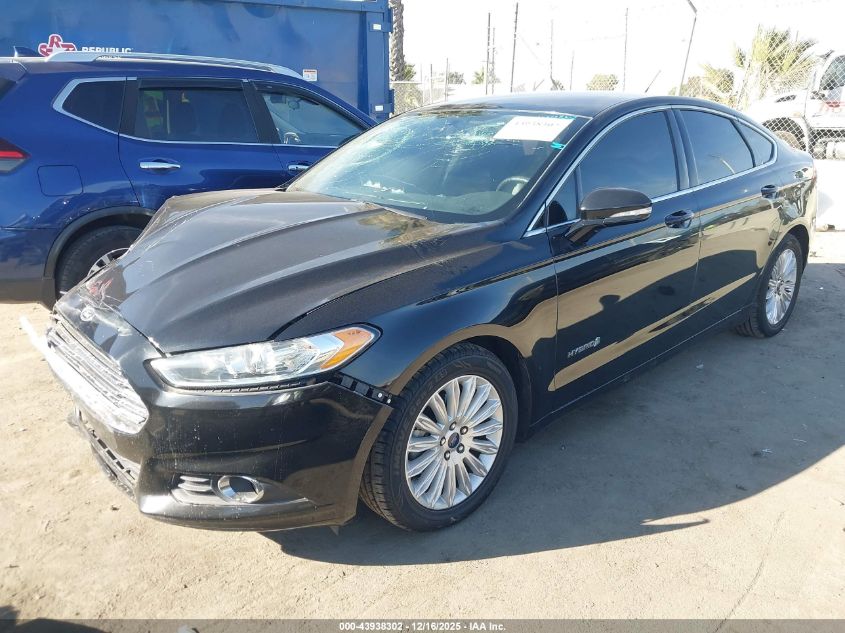 2016 Ford Fusion Hybrid Se VIN: 3FA6P0LU9GR329039 Lot: 43938302