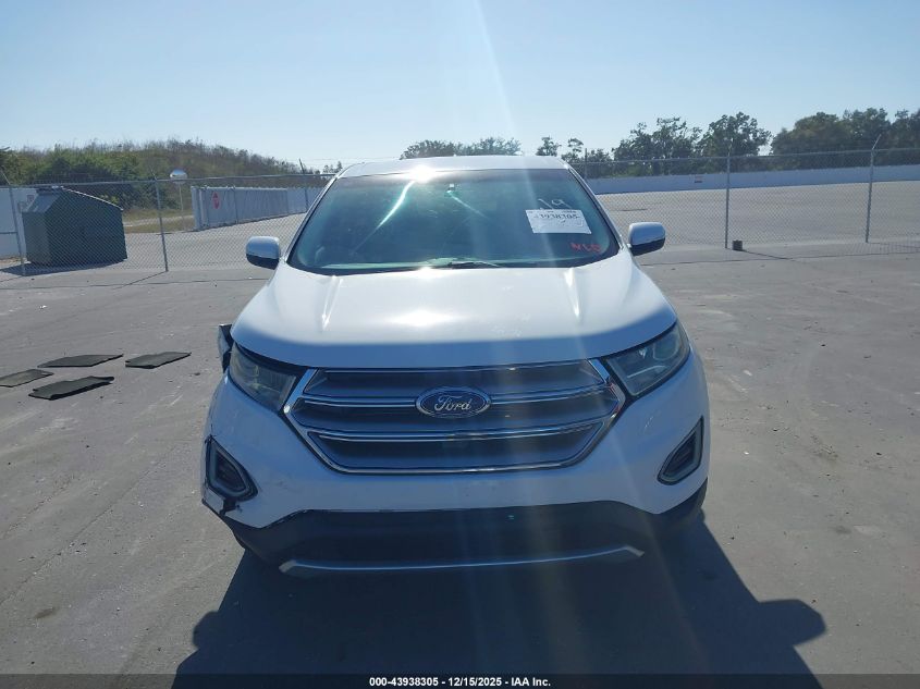 2016 Ford Edge Sel VIN: 2FMPK3J89GBC63199 Lot: 43938305
