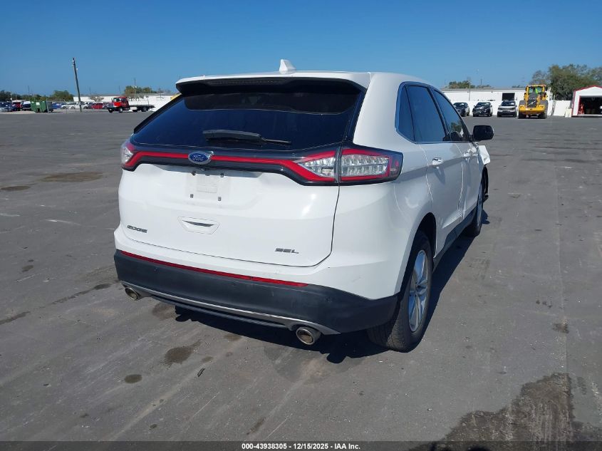 2016 Ford Edge Sel VIN: 2FMPK3J89GBC63199 Lot: 43938305