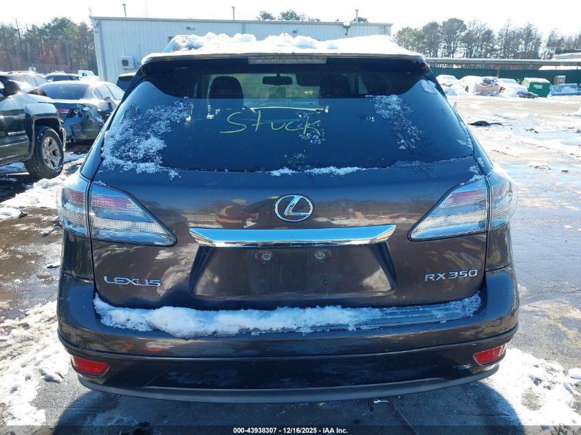 2010 Lexus Rx 350 VIN: 2T2BK1BA9AC033841 Lot: 43938307