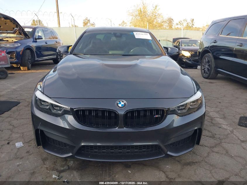 2018 BMW M4 VIN: WBS4Y9C53JAC86262 Lot: 43938309