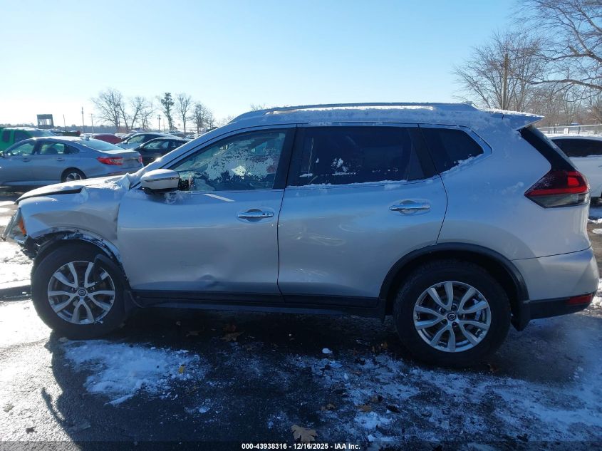 2020 Nissan Rogue Sv Intelligent Awd VIN: JN8AT2MV1LW137533 Lot: 43938316