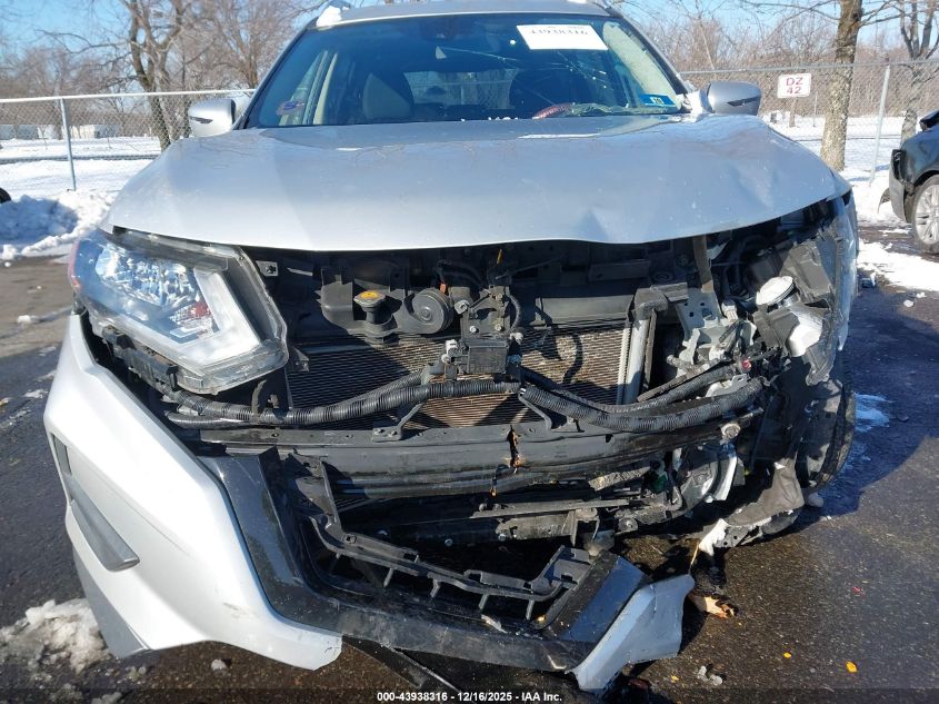 2020 Nissan Rogue Sv Intelligent Awd VIN: JN8AT2MV1LW137533 Lot: 43938316