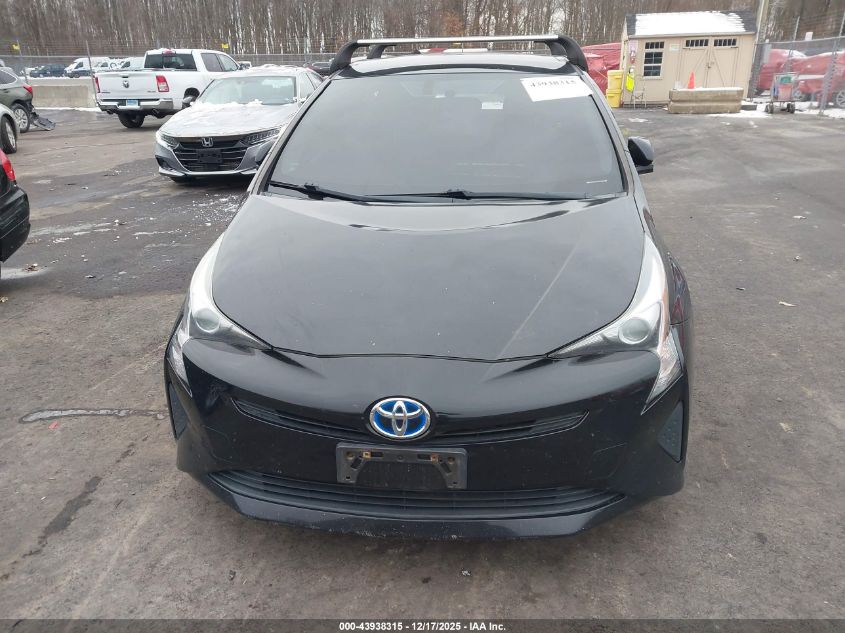 2016 Toyota Prius Three VIN: JTDKARFUXG3018180 Lot: 43938315
