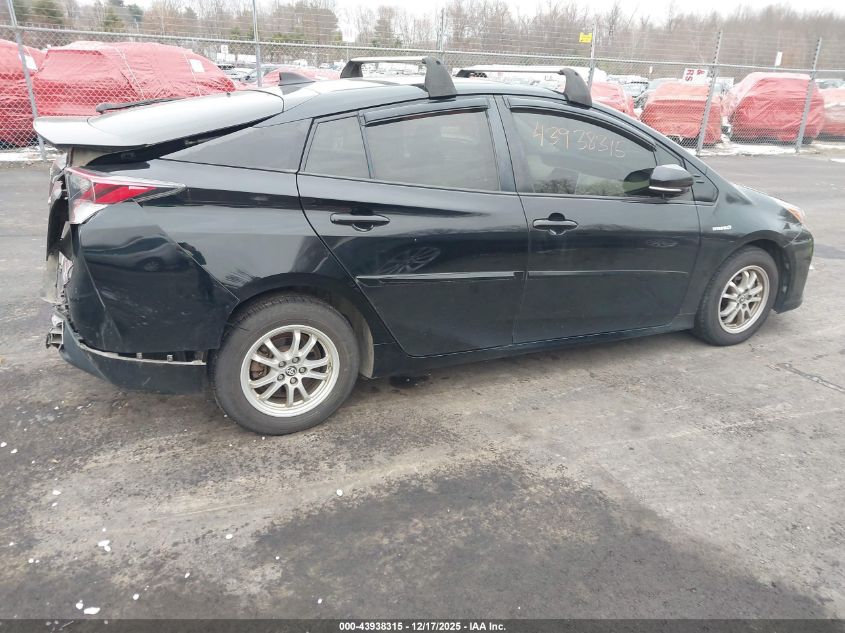 2016 Toyota Prius Three VIN: JTDKARFUXG3018180 Lot: 43938315