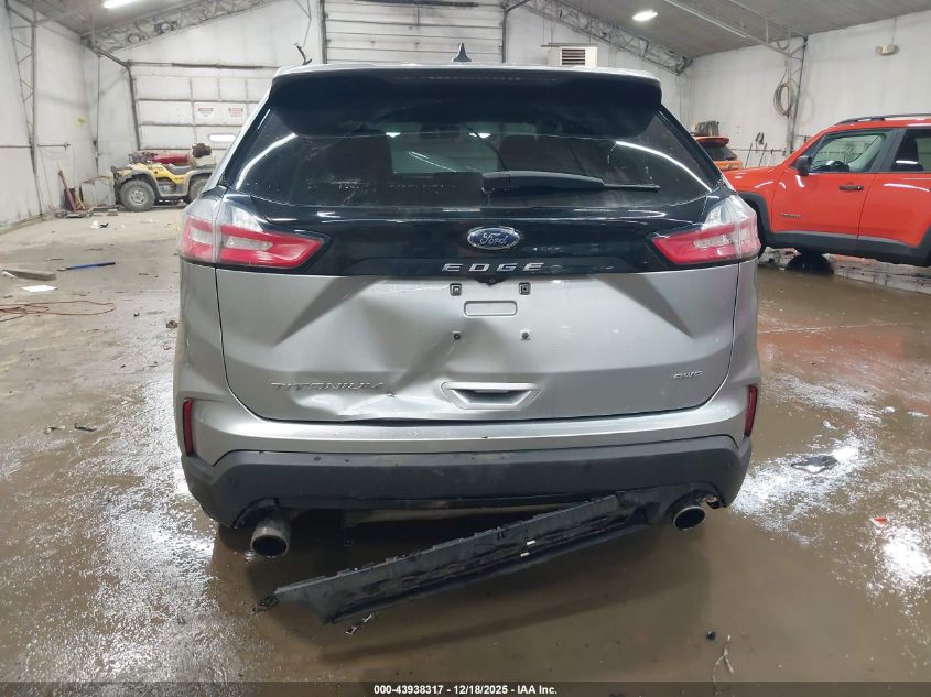 2022 Ford Edge Titanium VIN: 2FMPK4K92NBA62657 Lot: 43938317