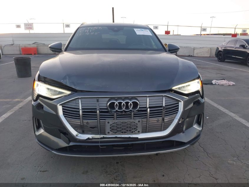 2019 Audi E-Tron Premium Plus VIN: WA1VAAGE9KB006505 Lot: 43938324