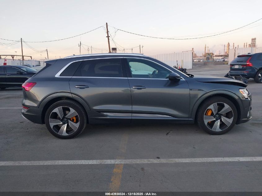 2019 Audi E-Tron Premium Plus VIN: WA1VAAGE9KB006505 Lot: 43938324
