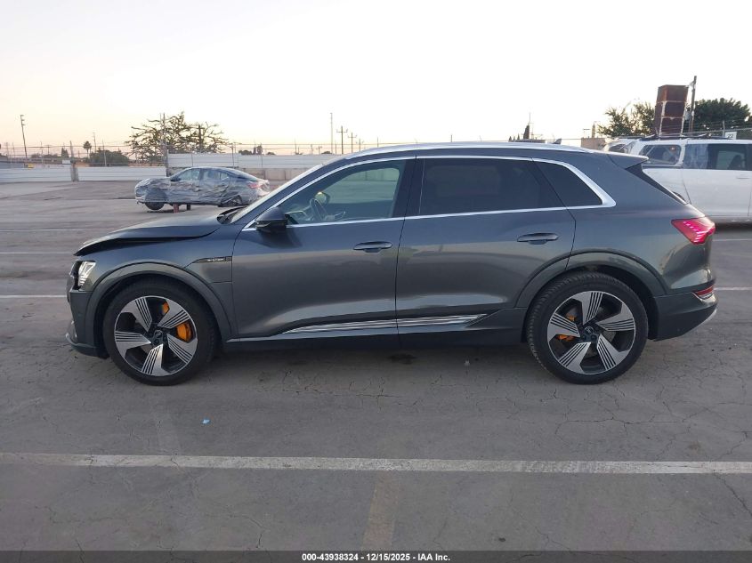 2019 Audi E-Tron Premium Plus VIN: WA1VAAGE9KB006505 Lot: 43938324
