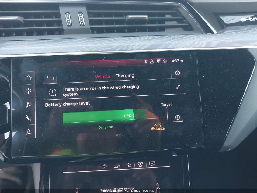 2019 Audi E-Tron Premium Plus VIN: WA1VAAGE9KB006505 Lot: 43938324