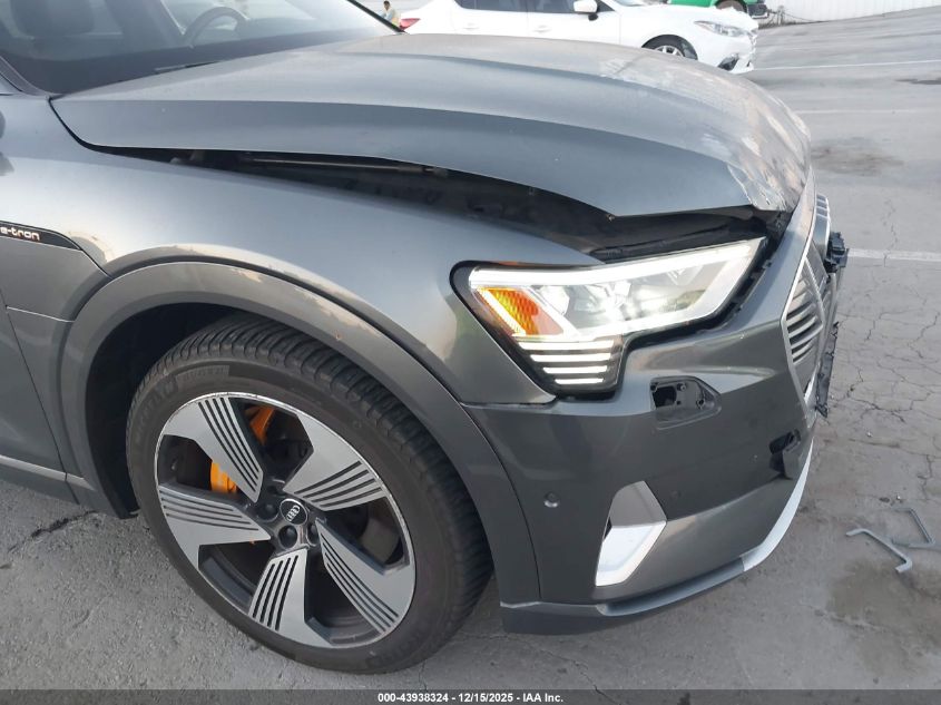 2019 Audi E-Tron Premium Plus VIN: WA1VAAGE9KB006505 Lot: 43938324
