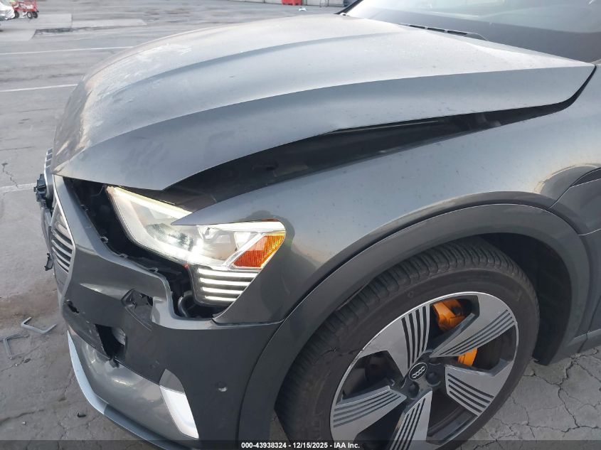 2019 Audi E-Tron Premium Plus VIN: WA1VAAGE9KB006505 Lot: 43938324