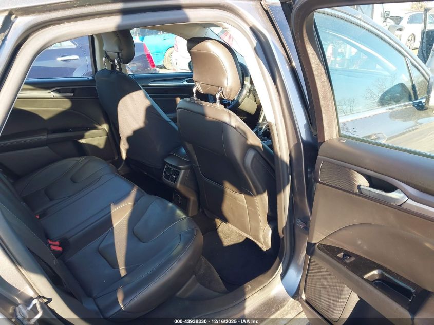 2014 Ford Fusion Titanium VIN: 3FA6P0K98ER235762 Lot: 43938330