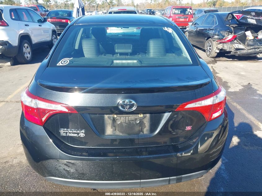 2015 Toyota Corolla S Plus VIN: 2T1BURHE8FC456747 Lot: 43938333