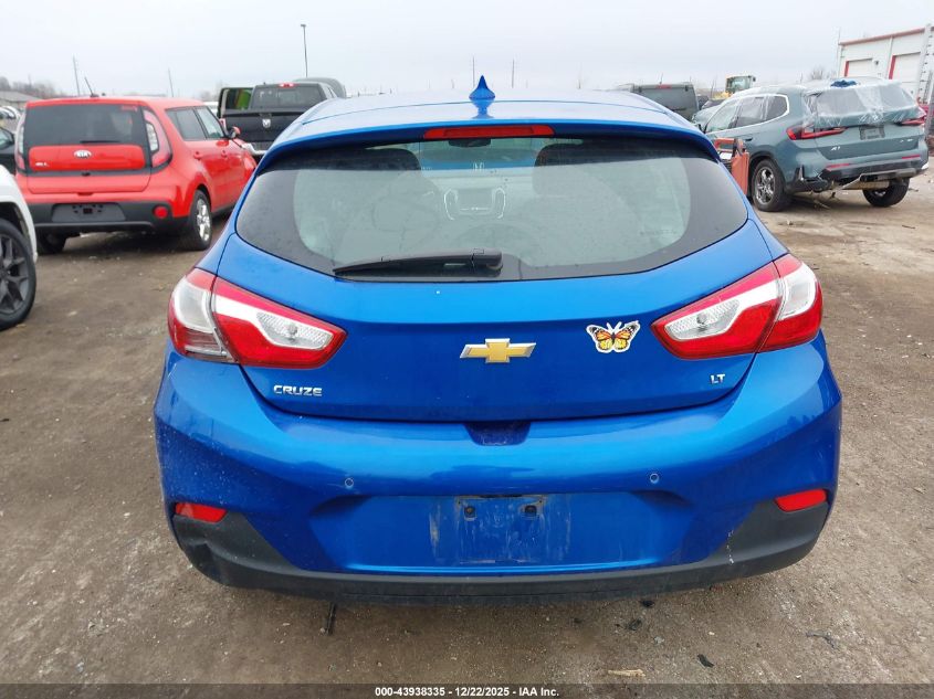 2019 Chevrolet Cruze Lt VIN: 3G1BE6SM9KS599076 Lot: 43938335