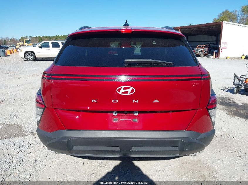 2025 Hyundai Kona Sel VIN: KM8HB3AB4SU206802 Lot: 43938337