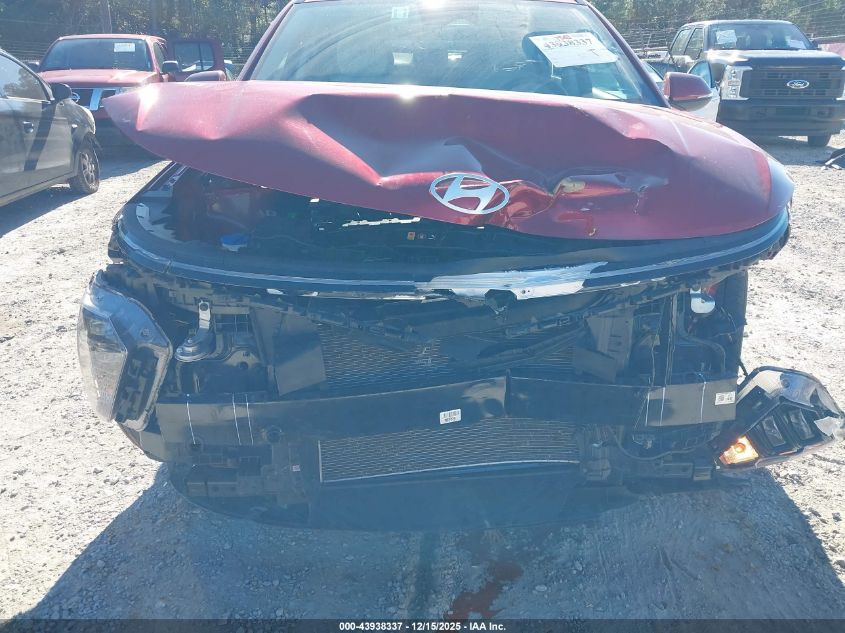 2025 Hyundai Kona Sel VIN: KM8HB3AB4SU206802 Lot: 43938337