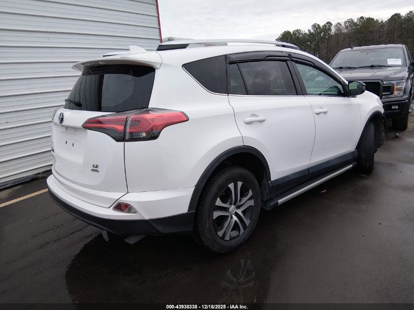 2016 Toyota Rav4 Le VIN: 2T3BFREV7GW441663 Lot: 43938338