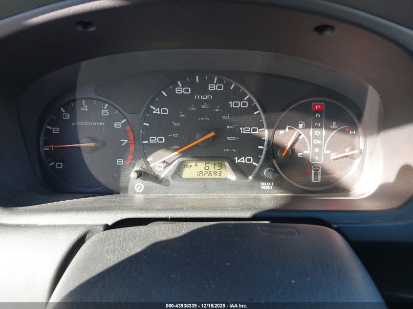 2002 Honda Odyssey Ex VIN: 2HKRL18662H533439 Lot: 43938339