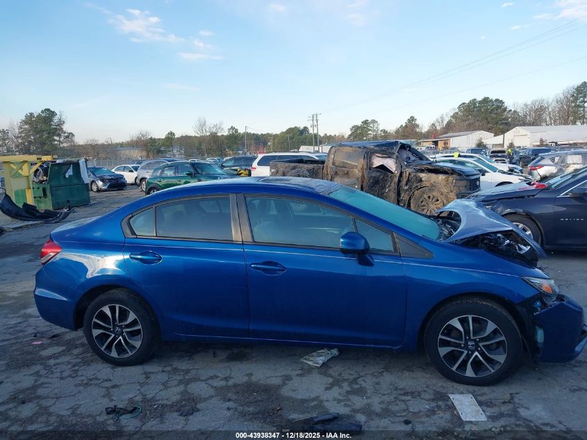 2013 Honda Civic Ex VIN: 19XFB2F81DE059682 Lot: 43938347