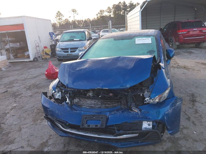 2013 Honda Civic Ex VIN: 19XFB2F81DE059682 Lot: 43938347