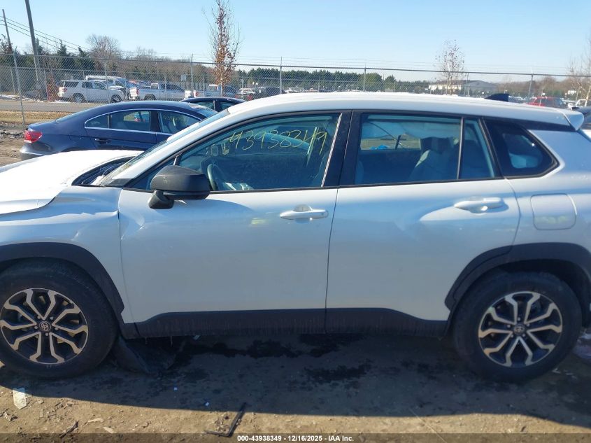 2025 Toyota Corolla Cross Hybrid S VIN: 7MUFBABG2SV075518 Lot: 43938349