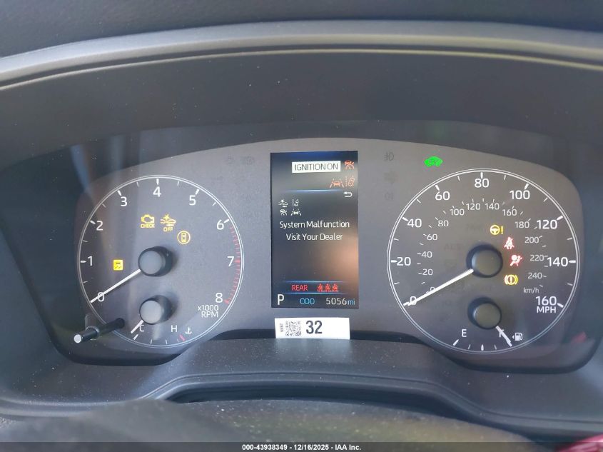 2025 Toyota Corolla Cross Hybrid S VIN: 7MUFBABG2SV075518 Lot: 43938349