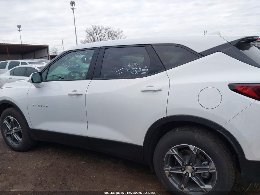 2025 Chevrolet Blazer Fwd 2Lt VIN: 3GNKBCR45SS236012 Lot: 43938355