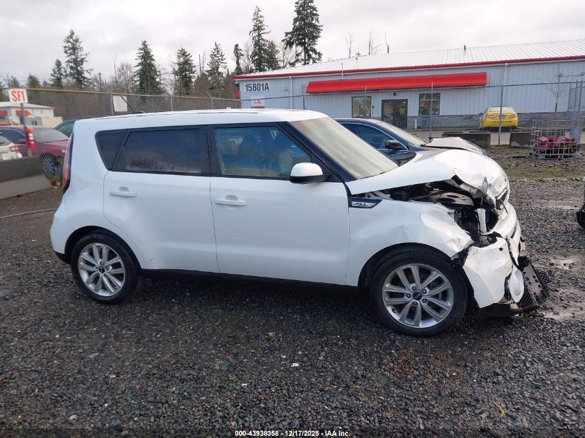 2017 Kia Soul + VIN: KNDJP3A56H7474811 Lot: 43938358