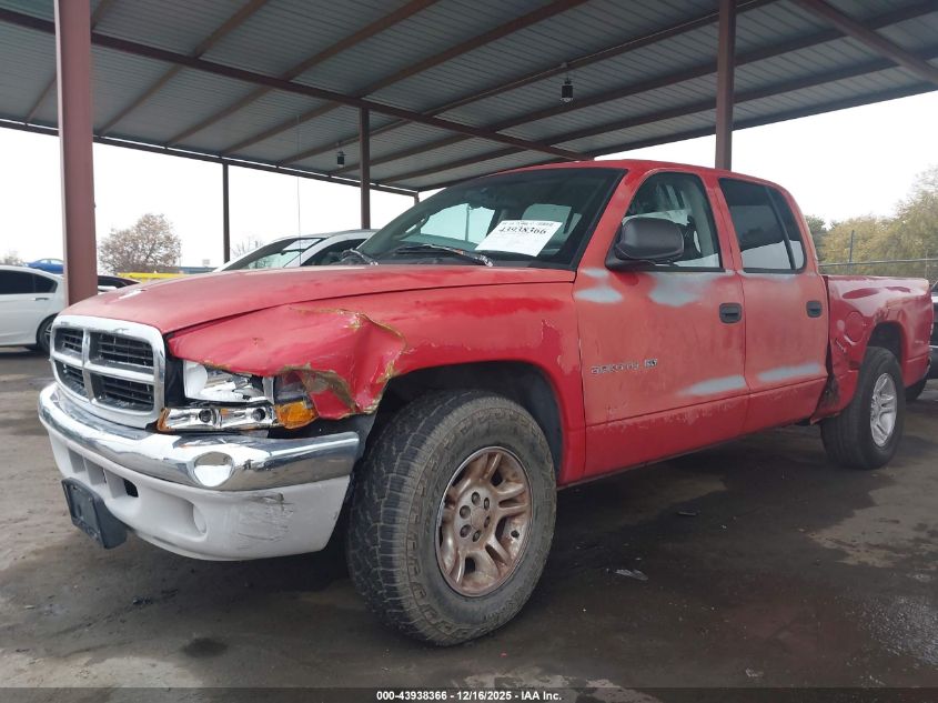 2001 Dodge Dakota Slt/Sport VIN: 1B7GL2AN61S101335 Lot: 43938366