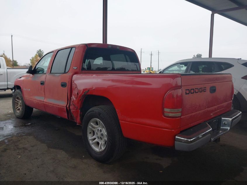 2001 Dodge Dakota Slt/Sport VIN: 1B7GL2AN61S101335 Lot: 43938366