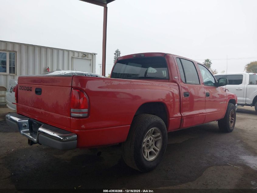 2001 Dodge Dakota Slt/Sport VIN: 1B7GL2AN61S101335 Lot: 43938366