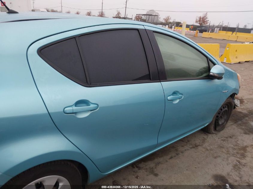 2013 Toyota Prius C One VIN: JTDKDTB39D1047565 Lot: 43938368