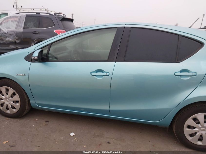 2013 Toyota Prius C One VIN: JTDKDTB39D1047565 Lot: 43938368