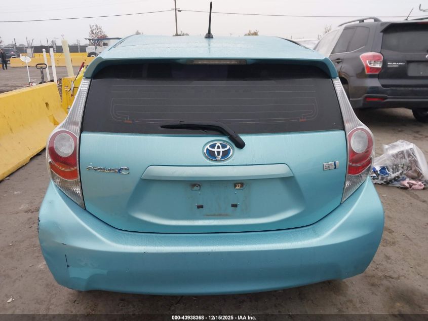 2013 Toyota Prius C One VIN: JTDKDTB39D1047565 Lot: 43938368