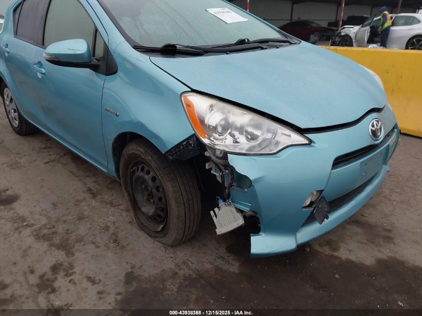 2013 Toyota Prius C One VIN: JTDKDTB39D1047565 Lot: 43938368