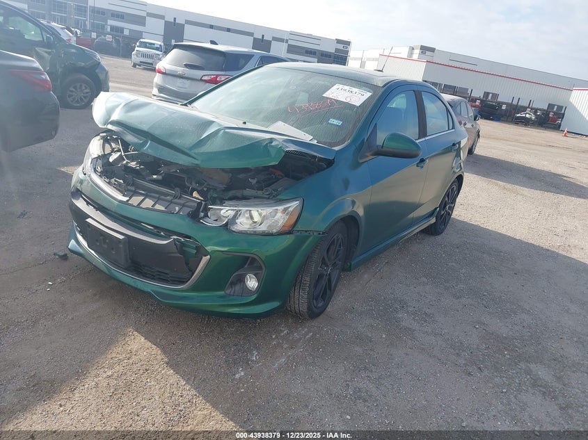 Vin: 1g1jd5sb0j4118122, lot: 44434009, chevrolet sonic lt auto 20182