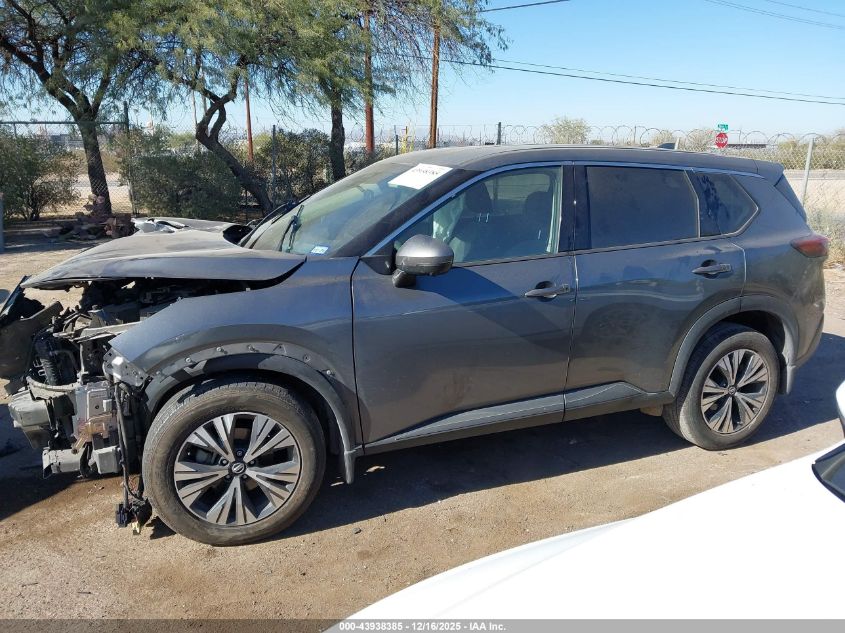 2021 Nissan Rogue Sv Fwd VIN: 5N1AT3BA7MC781375 Lot: 43938385