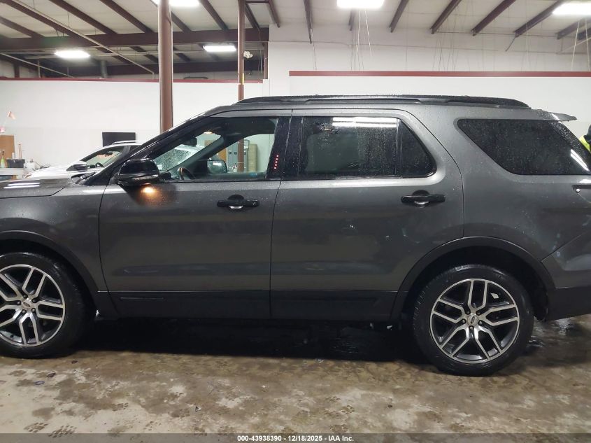 2017 Ford Explorer Sport VIN: 1FM5K8GT8HGC53743 Lot: 43938390