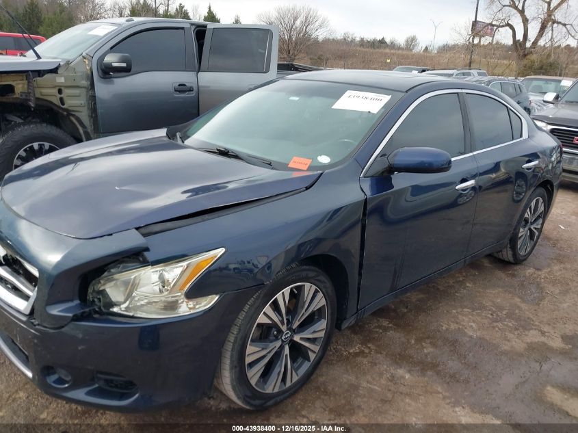 2012 Nissan Maxima 3.5 S VIN: 1N4AA5AP5CC820853 Lot: 43938400