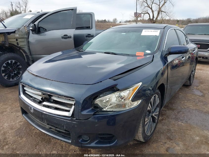2012 Nissan Maxima 3.5 S VIN: 1N4AA5AP5CC820853 Lot: 43938400