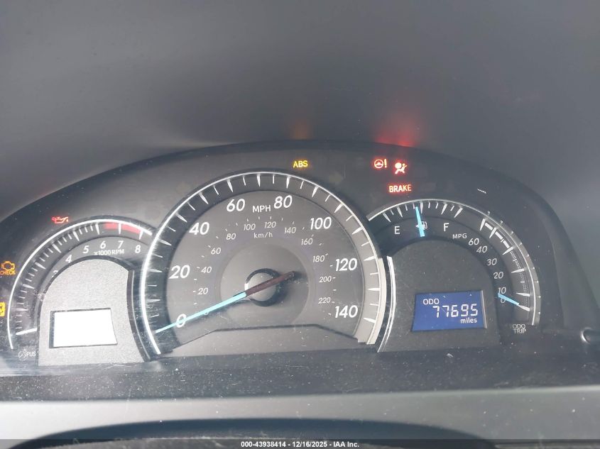 2014 Toyota Camry Xle VIN: 4T4BF1FK1ER382448 Lot: 43938414