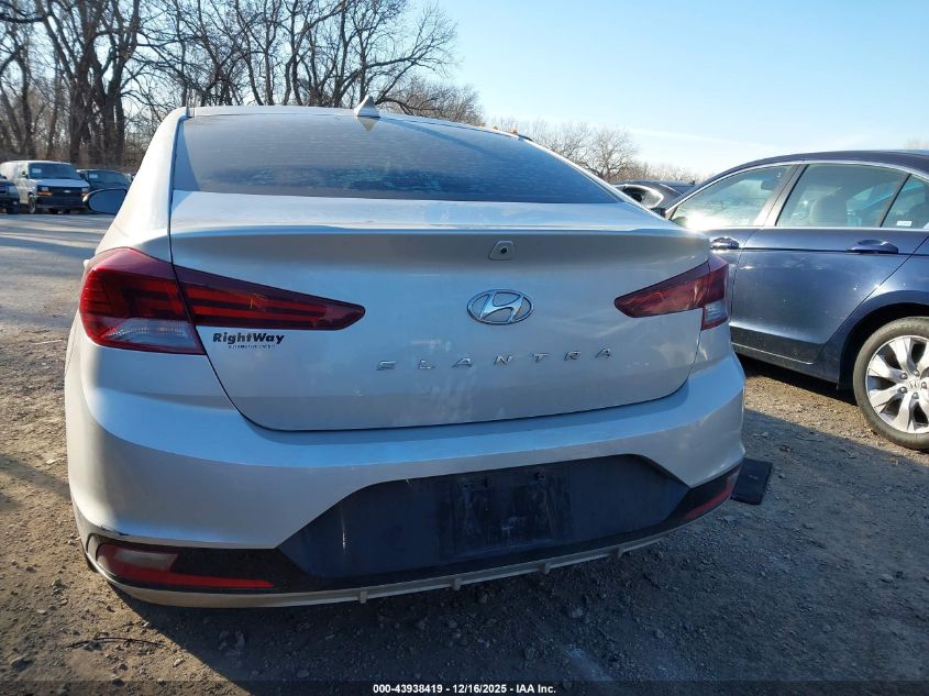 2019 Hyundai Elantra Value Edition VIN: 5NPD84LFXKH433266 Lot: 43938419