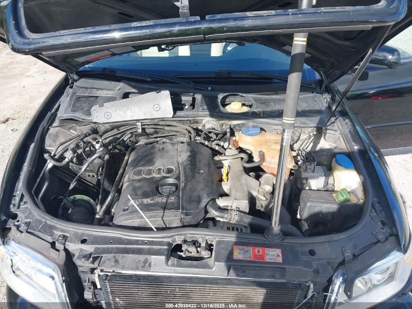 2000 Audi A4 1.8 T VIN: WAUDC28D3YA160534 Lot: 43938422