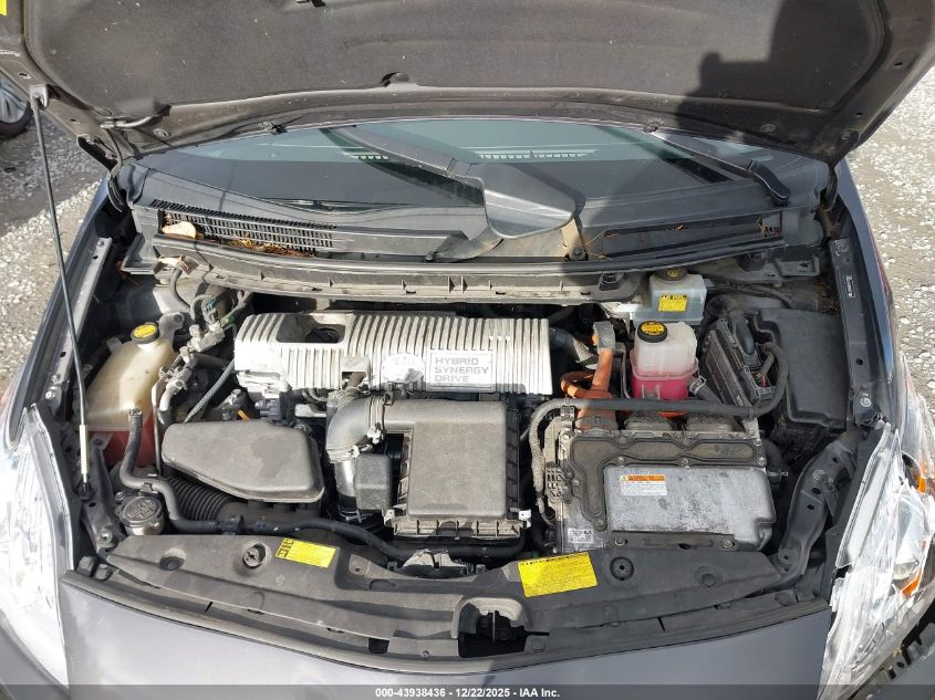 2011 Toyota Prius Two VIN: JTDKN3DU1B1377801 Lot: 43938436