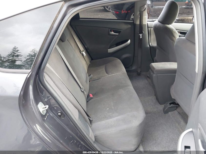 2011 Toyota Prius Two VIN: JTDKN3DU1B1377801 Lot: 43938436