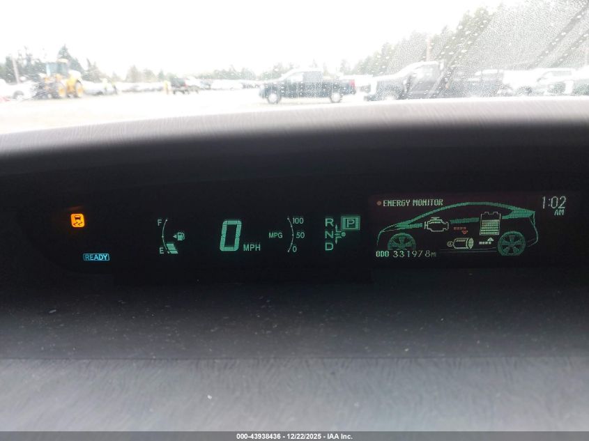 2011 Toyota Prius Two VIN: JTDKN3DU1B1377801 Lot: 43938436