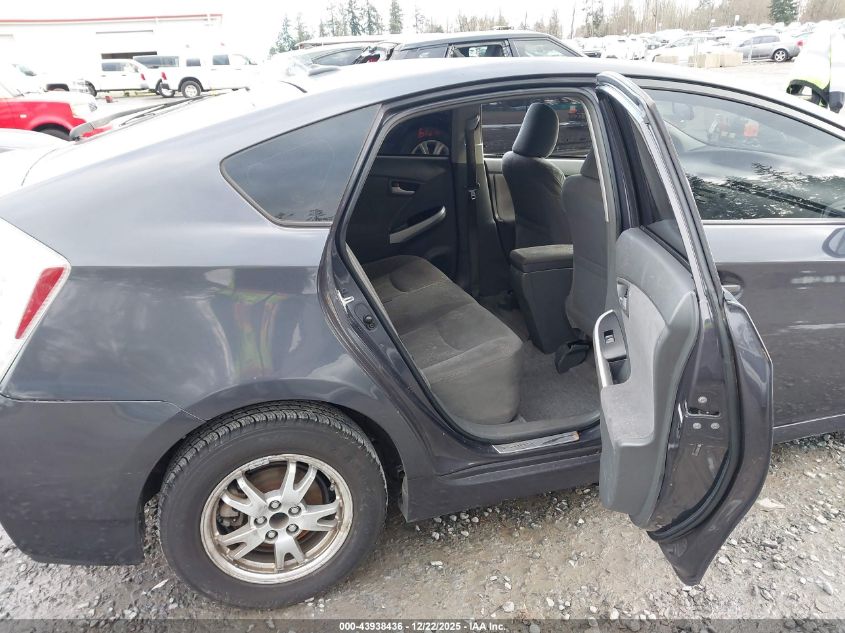 2011 Toyota Prius Two VIN: JTDKN3DU1B1377801 Lot: 43938436